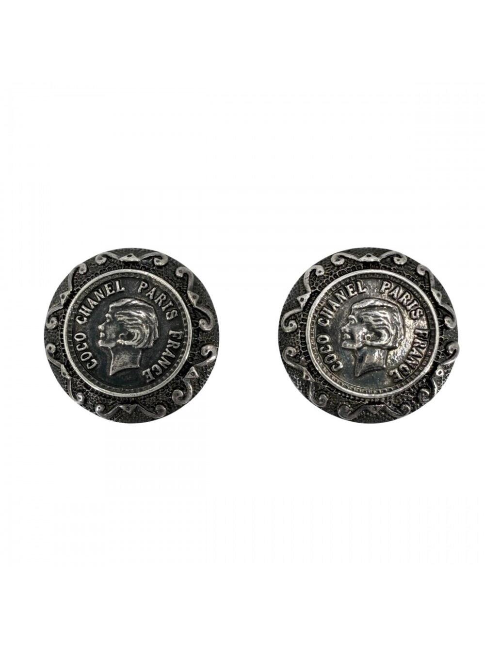 Chanel Clip-On Earrings Silver- #343264C65B